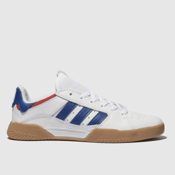 adidas skateboarding white & navy vrx low trainers adidas skateboarding white & navy vrx low trainers