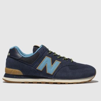 new balance navy 574 trainers new balance navy 574 trainers