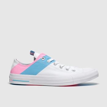 Converse white & pink all star pride ox trainers Converse white & pink all star pride ox trainers