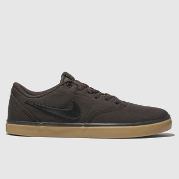 nike sb brown check solarsoft trainers nike sb brown check solarsoft trainers