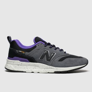 new balance black & grey 997 trainers new balance black & grey 997 trainers