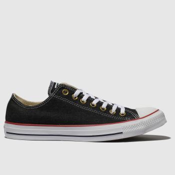 converse black chuck taylor all star ox trainers converse black chuck taylor all star ox trainers
