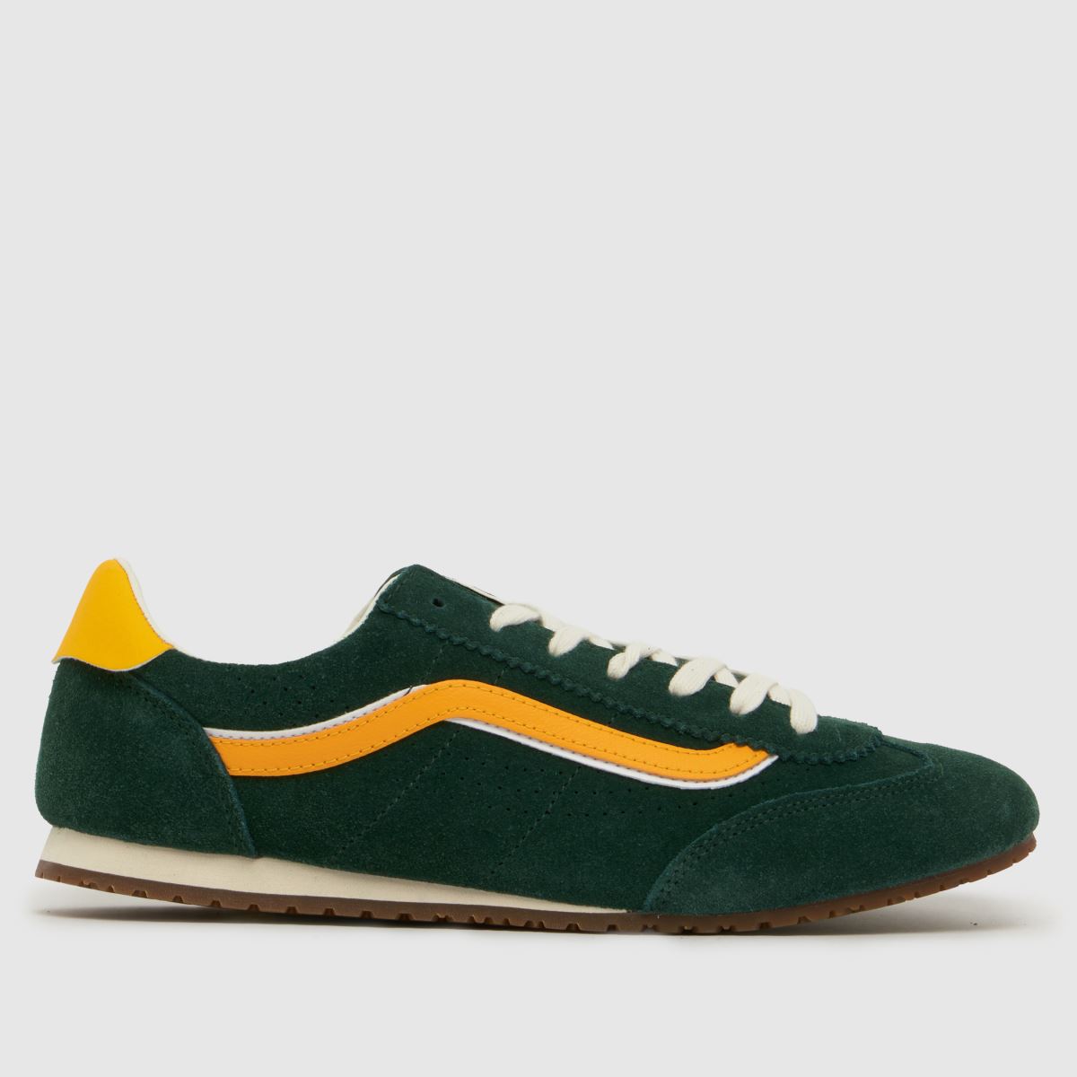 Vans Super Lowpro Trainers in Dark Green