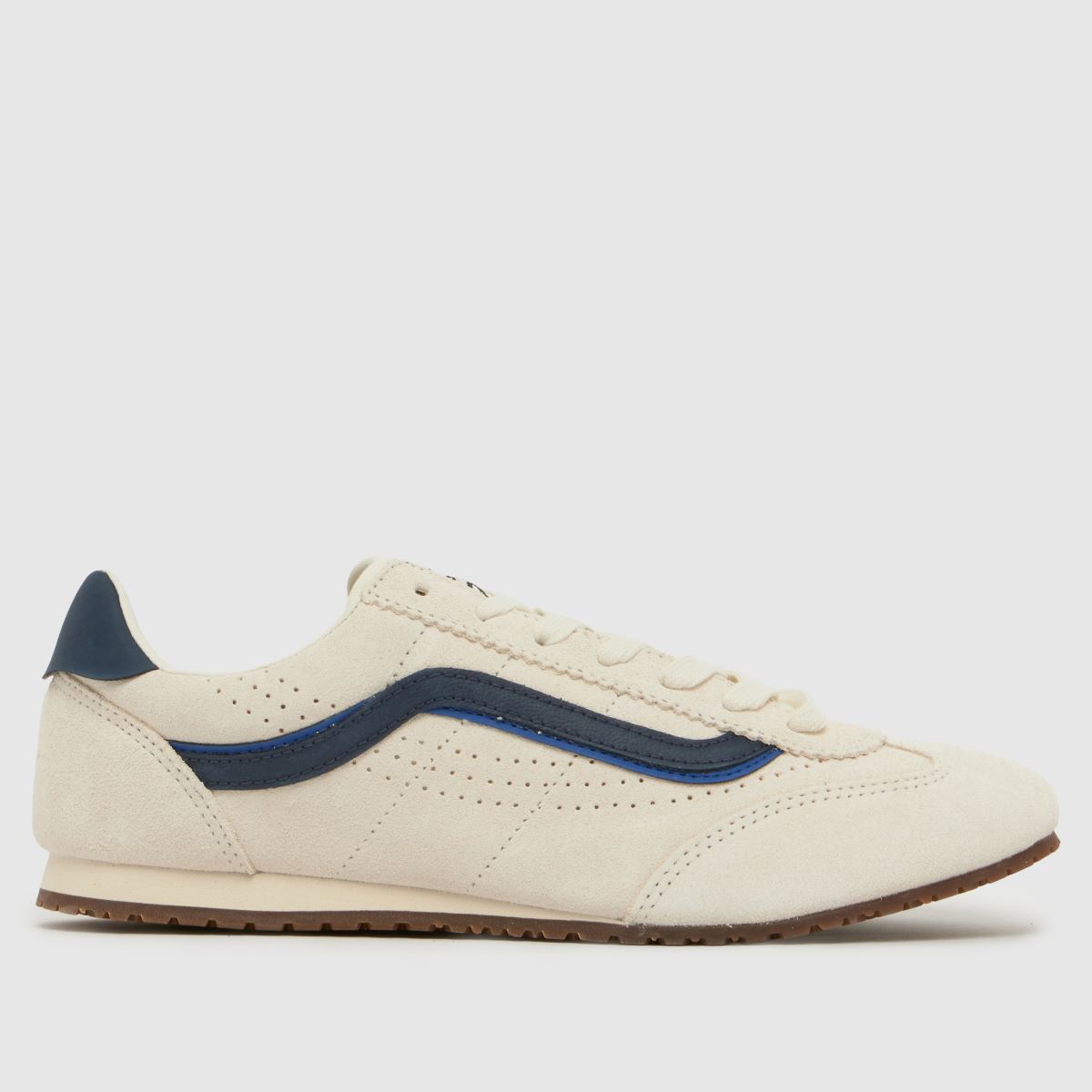 Vans Super Lowpro Trainers in Off-White Multi