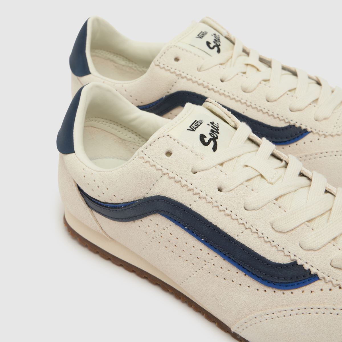 Vans Super Lowpro in Off-White Multi Vans Super Lowpro 7