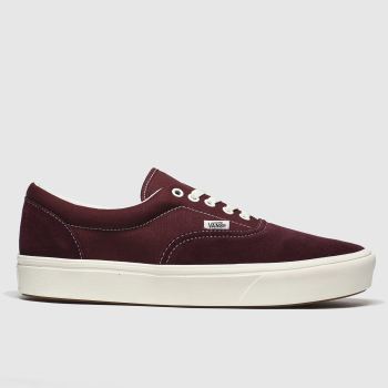 vans burgundy comfycush era trainers vans burgundy comfycush era trainers