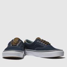 vans navy & white era 59 trainers vans navy & white era 59 trainers
