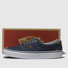 vans navy & white era 59 trainers vans navy & white era 59 trainers