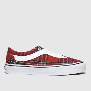 Vans white & red bold new issue trainers Vans white & red bold new issue trainers