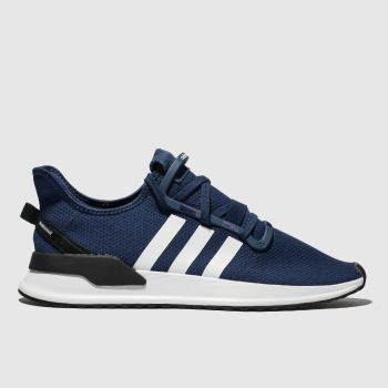 adidas navy & white u_path run trainers adidas navy & white u_path run trainers