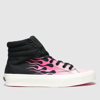 straye black & pink venice trainers straye black & pink venice trainers