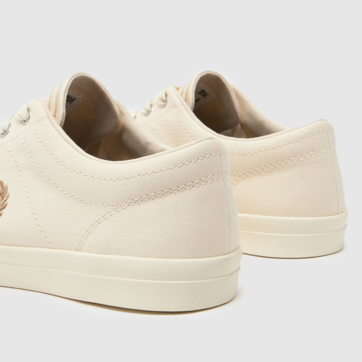 Mens Stone Fred Perry Baseline Twill Trainers | schuh