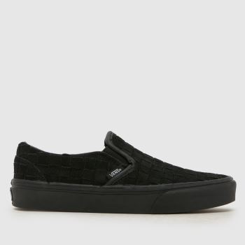 Vans Black Classic Slip-On Mens Trainers