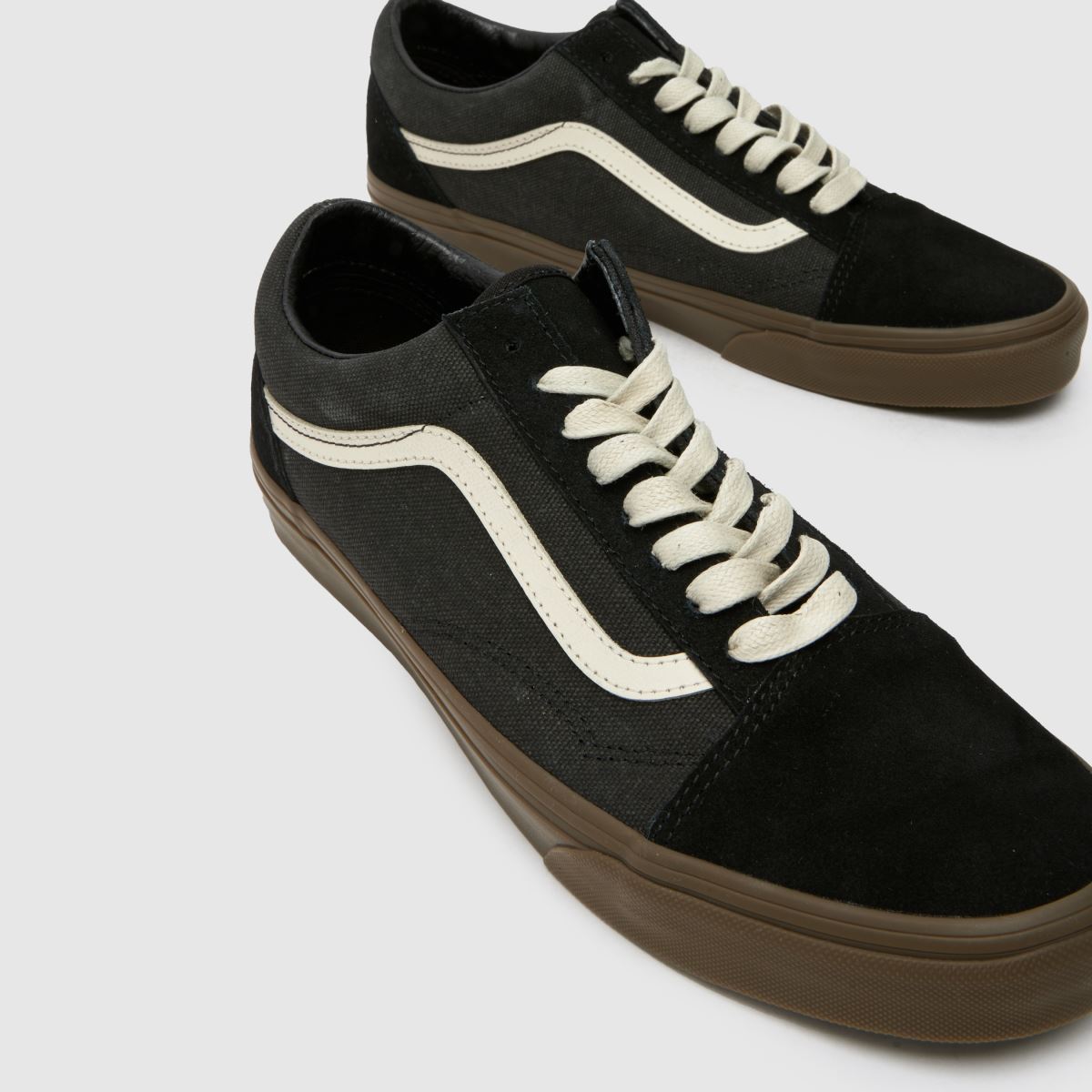 Herren Schwarz Vans Old Skool Sneaker schuh