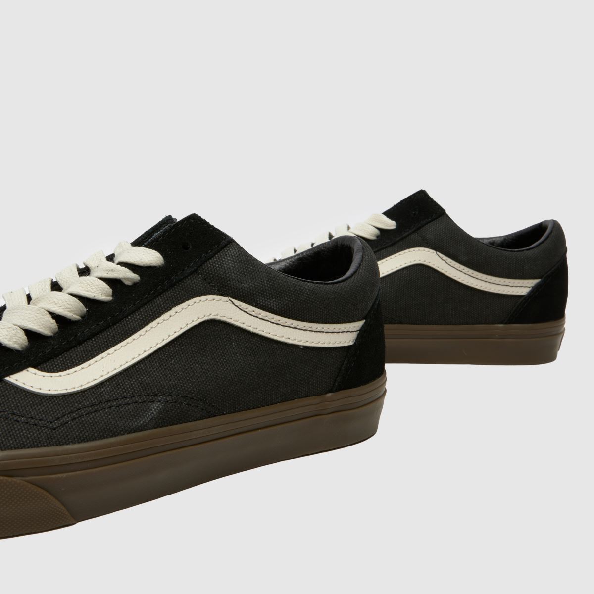Schuh Vans Old Skool Schwarz Wildleder Skool Schuhe Vans Old Skool