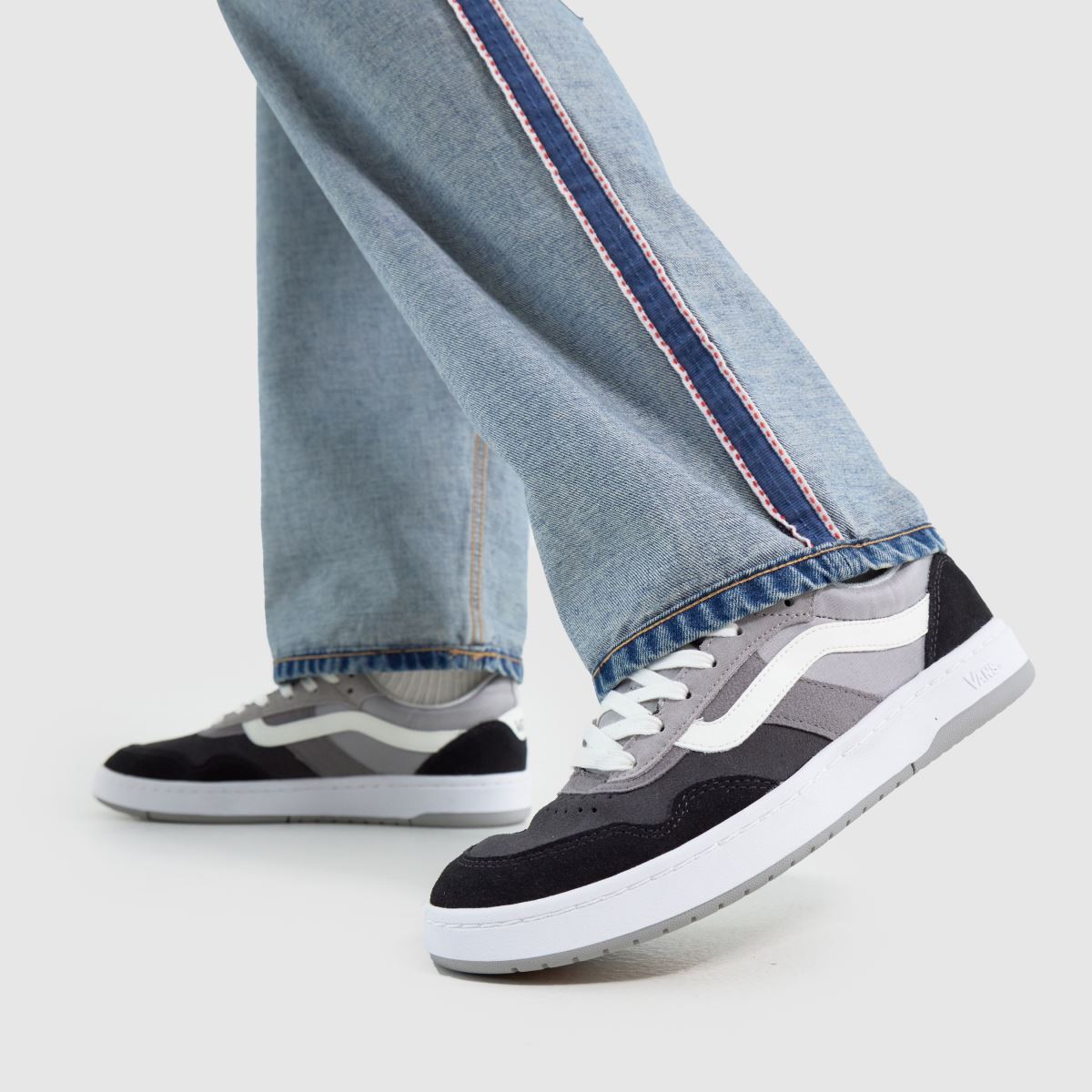 Grey Vans Cruze Cc Vans Cruze Too Comfycush 2-TONE Suede PEWTER