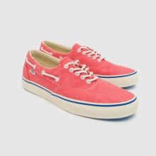 Vans Authentic Boat in Red Multi Vans Authentic Boat,3 of 4