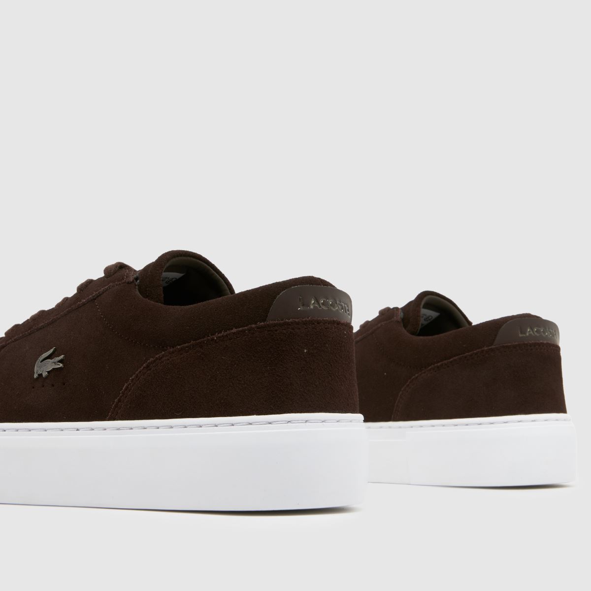 Lacoste Courtset in Brown & White Lacoste Courtset 7
