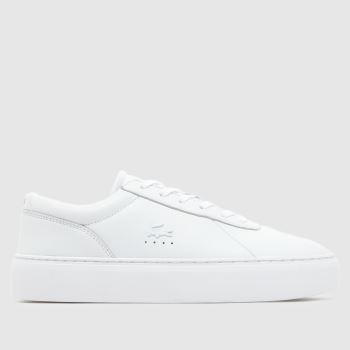 Lacoste White Courtset Mens Trainers
