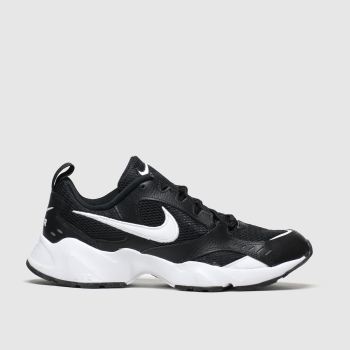 Nike black & white air heights trainers Nike black & white air heights trainers