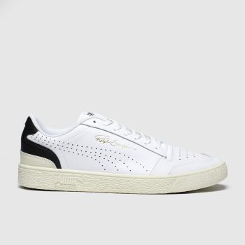 PUMA white & black ralph sampson lo perf trainers PUMA white & black ralph sampson lo perf trainers