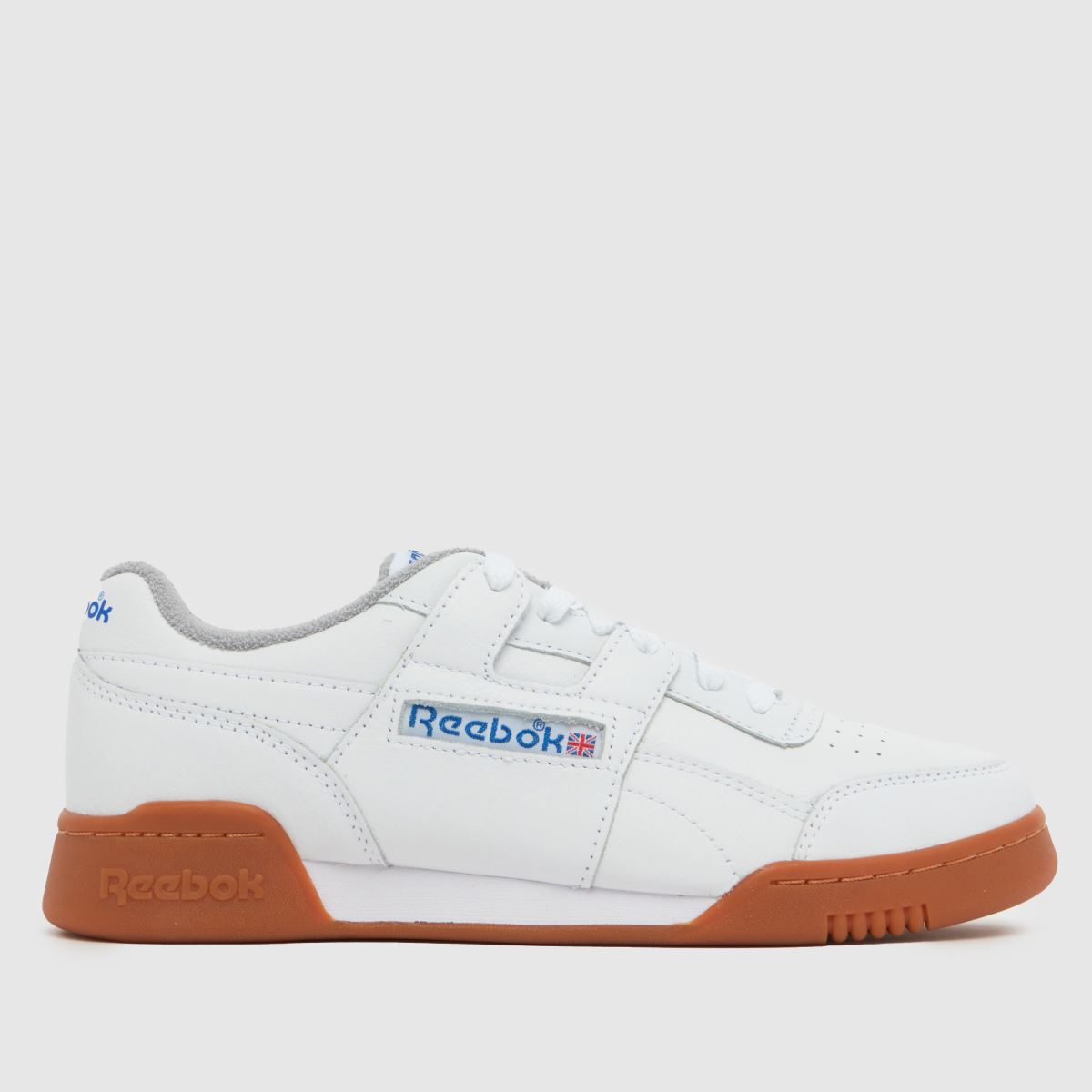 Reebok Workout Plus Trainers in White Multi
