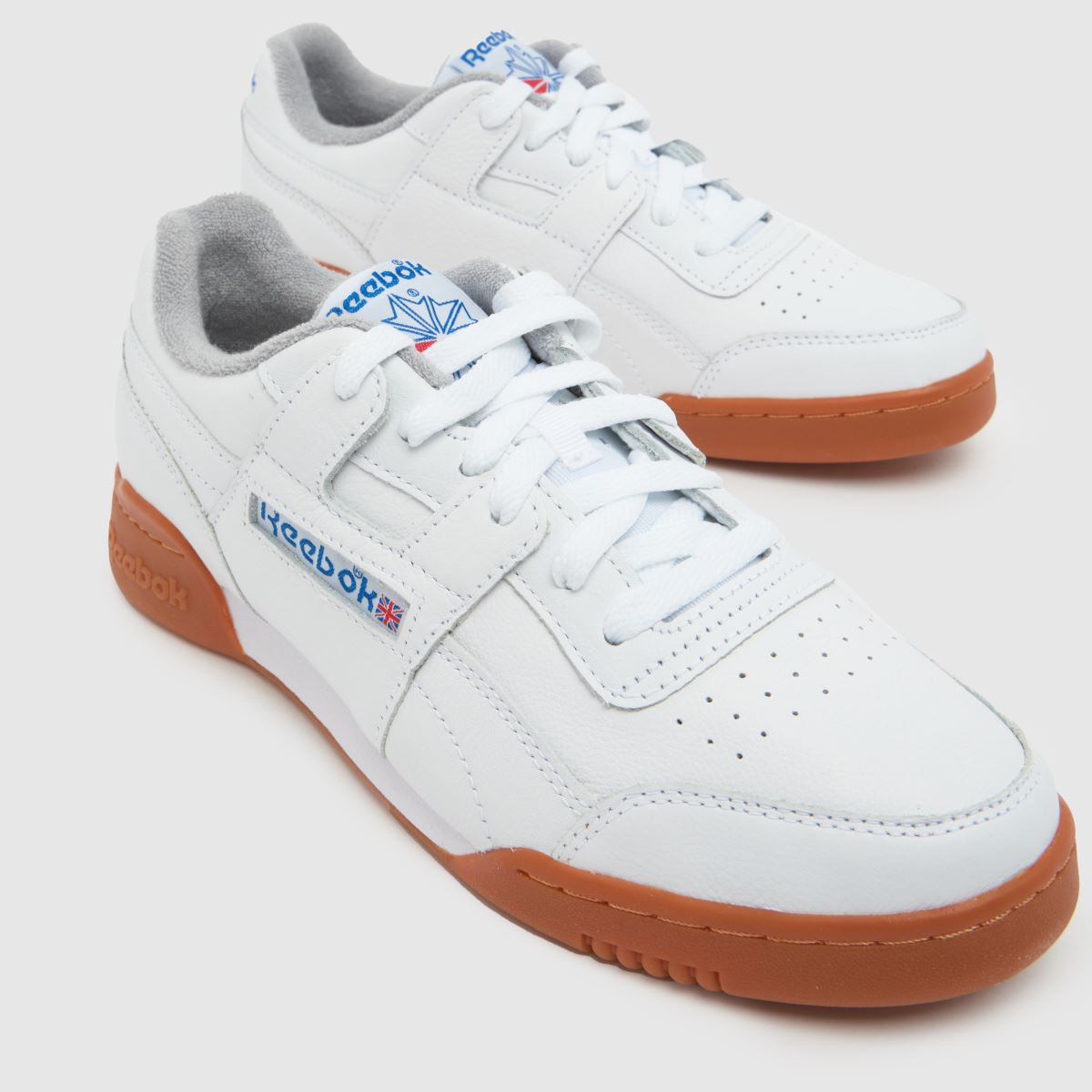 Reebok Workout Plus in White Multi Reebok Workout Plus 4