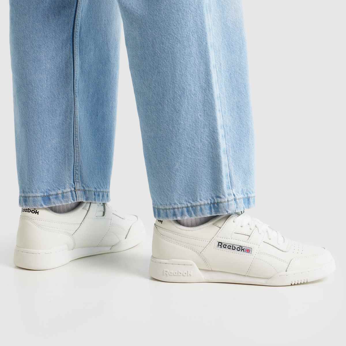 Reebok Workout Plus in White Reebok Workout Plus 8