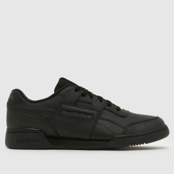 Reebok Black Workout Plus Mens Trainers