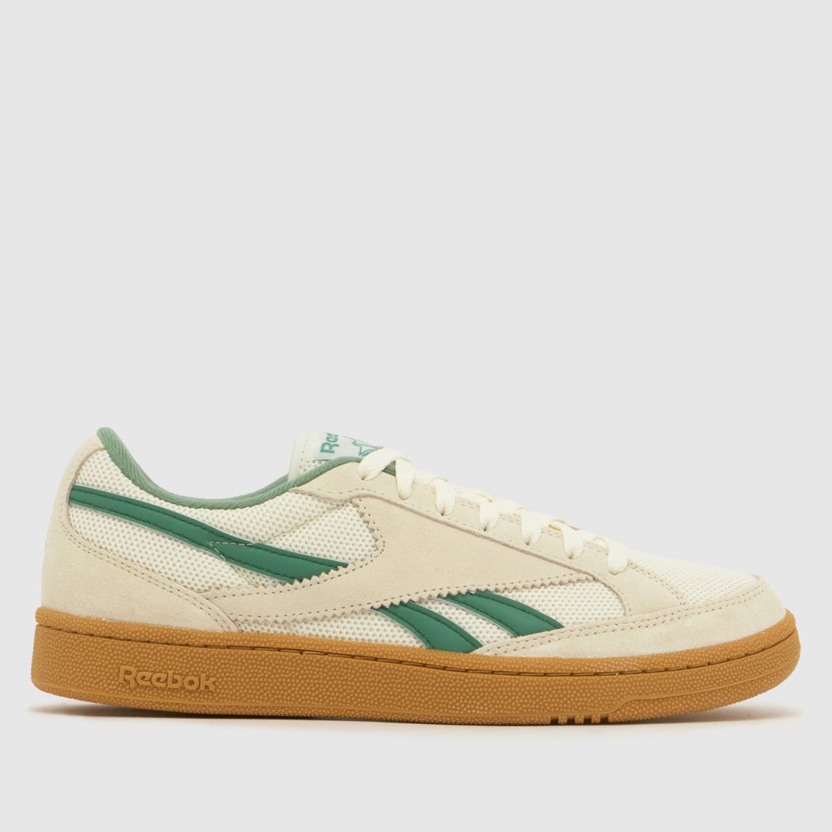 Reebok Club C Grounds 70 Trainers in White & Green