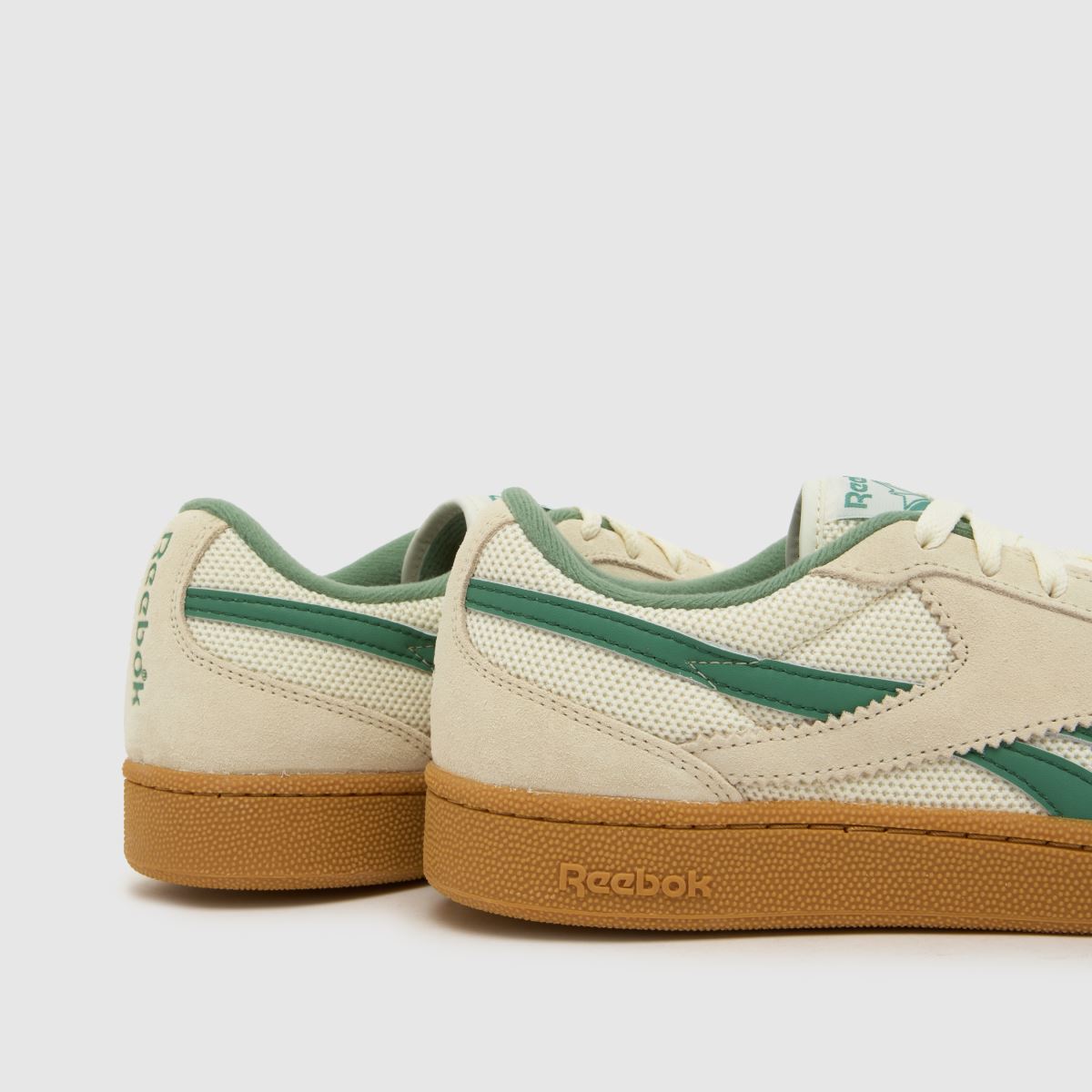 Reebok Club C Grounds 70 in White & Green Reebok Club C Grounds 70 7