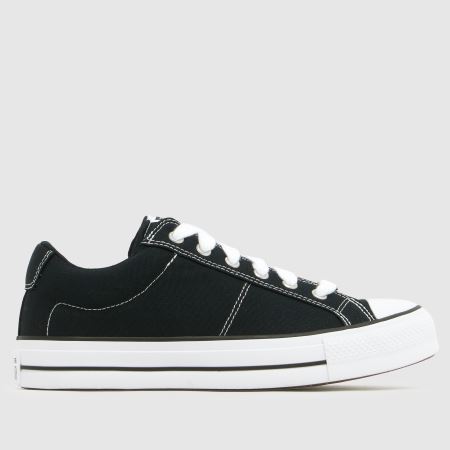 Mens Black & White Converse All Star Ox Extreme Trainers | schuh