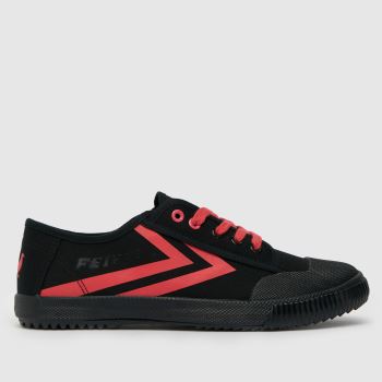 Feiyue black & red staple x fe lo og pigeon trainers Feiyue black & red staple x fe lo og pigeon trainers