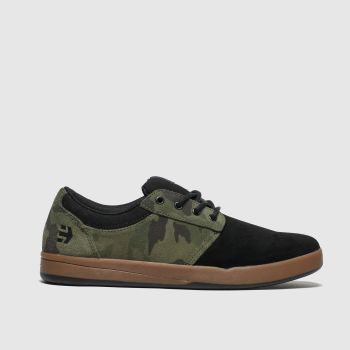 etnies black & green score trainers etnies black & green score trainers