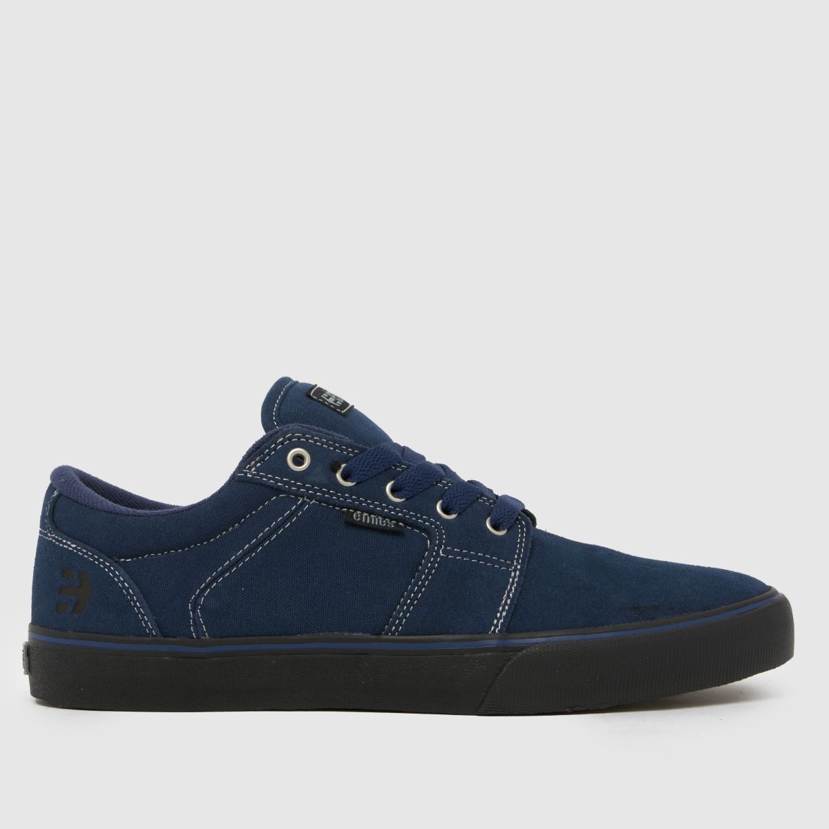 Etnies Barge LS Trainers in Navy & Black