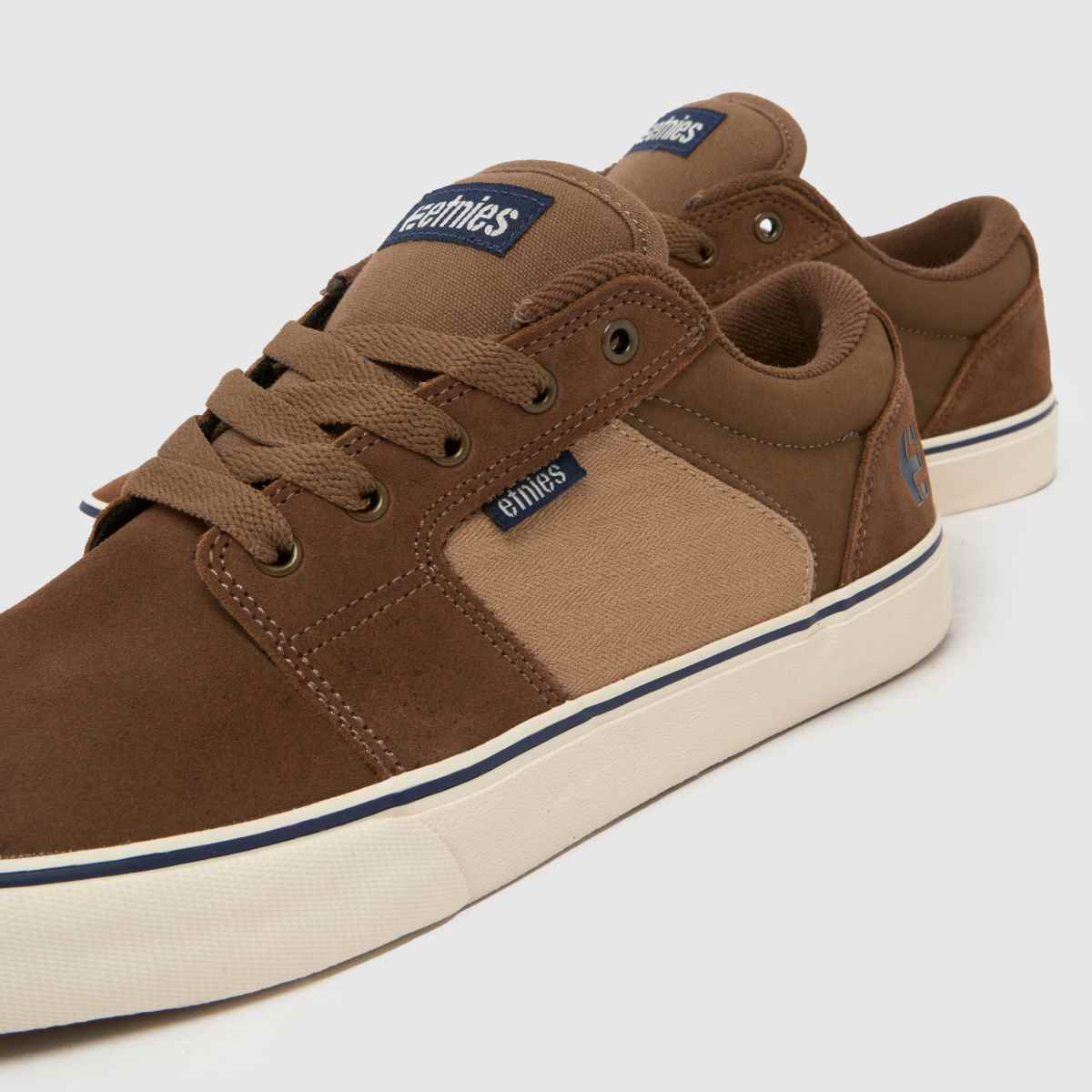 Herren Etnies Beige-braun Barge Ls Sneaker Etnies Barge LS 7
