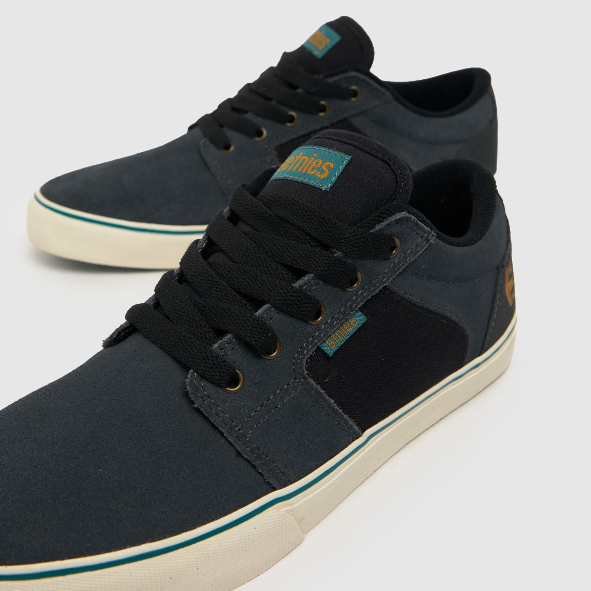 Etnies Barge Ls in Grey & Black Etnies Barge Ls 7