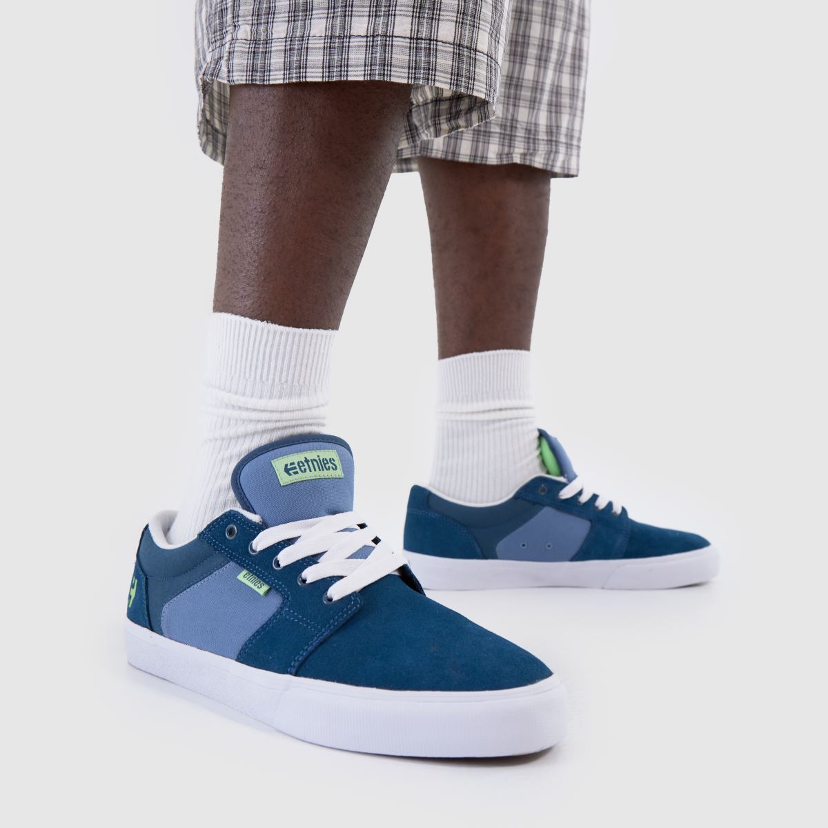 Etnies Barge LS in Navy Etnies Barge LS 8