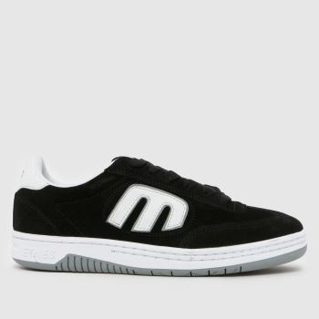 Etnies Black & White Locut Mens Trainers