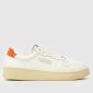White & Orange