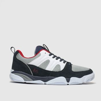 éS navy & white silo trainers éS navy & white silo trainers