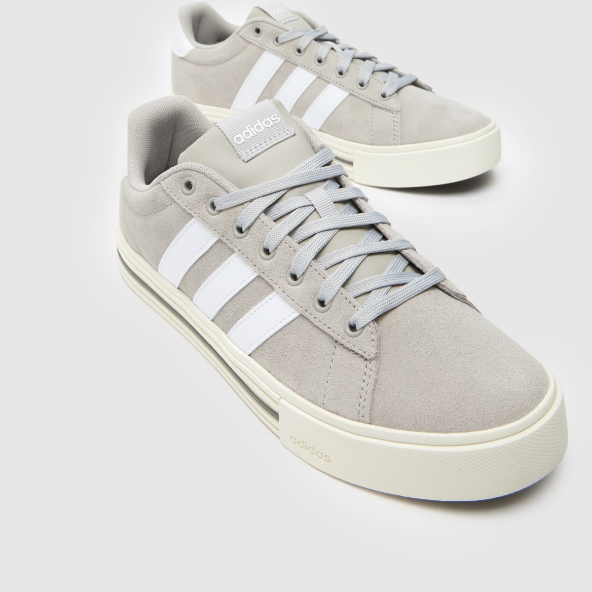 Mens Light Grey adidas Daily 4.0 Trainers | schuh