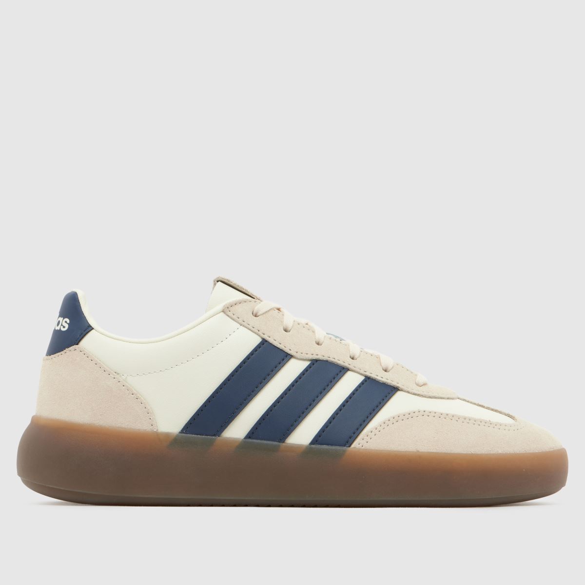 adidas Barreda Decode Lux Trainers in White & Navy