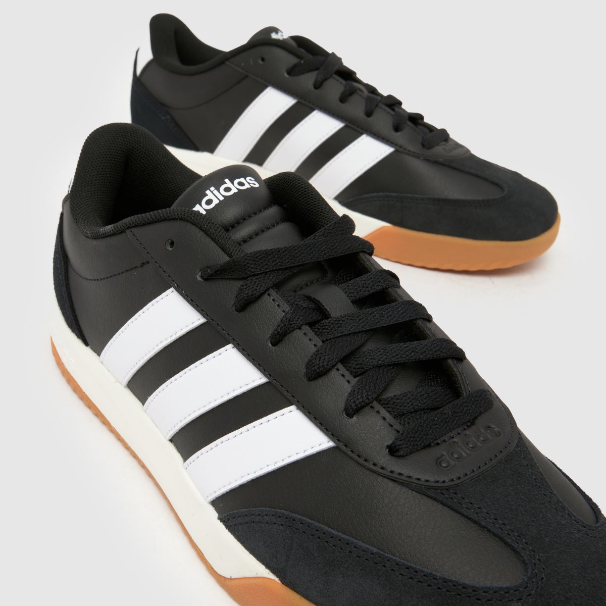 adidas VL Court FC in Black & White adidas VL Court FC 4