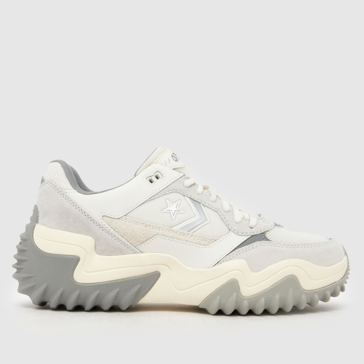 Converse Wave Motion Trainers in White & grey