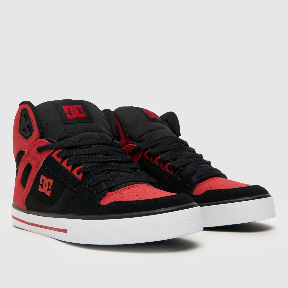 DC Pure High Top WC in Black & Red dc DC Pure High Top WC in Black & Red 1