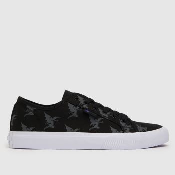 DC black & grey sabbath manual trainers DC black & grey sabbath manual trainers