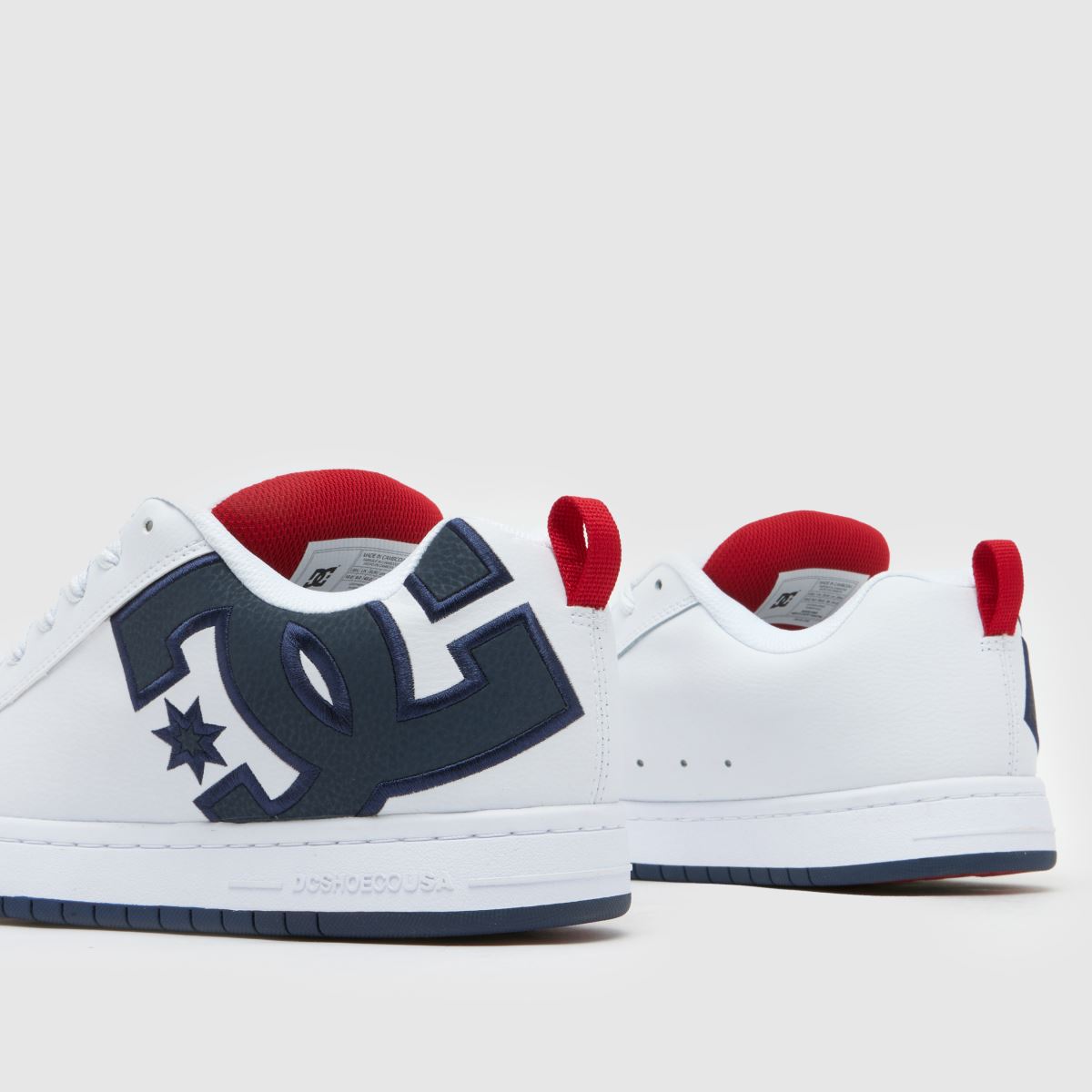 DC Court Graffik in White & Navy DC Court Graffik 7