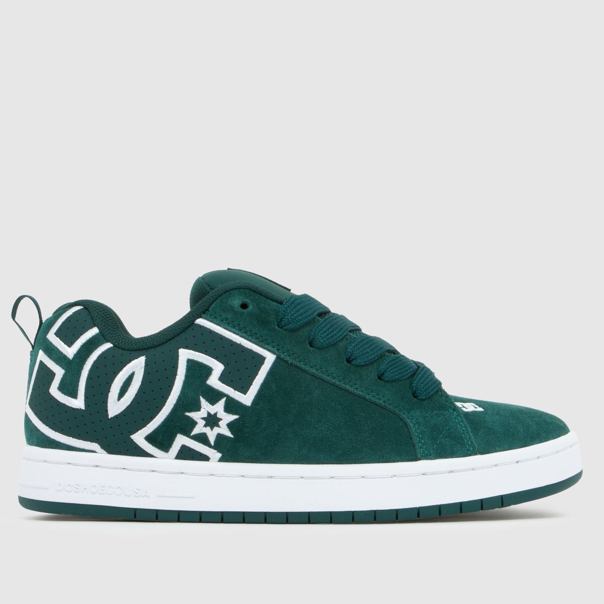 DC Court Graffik Trainers in Dark Green