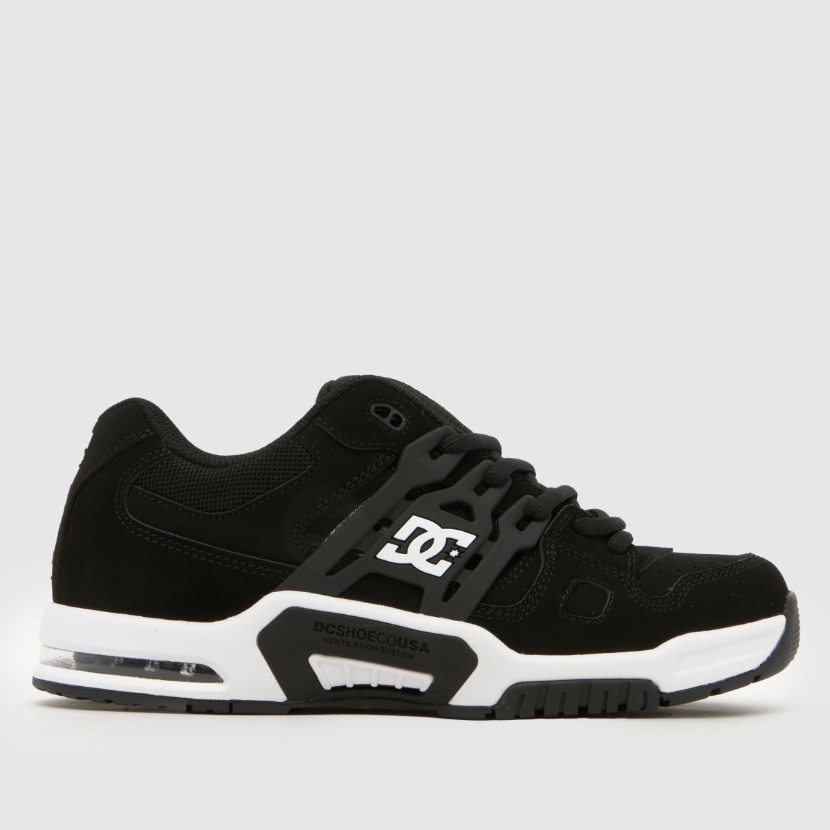 DC AT-2 Trainers in Black & White